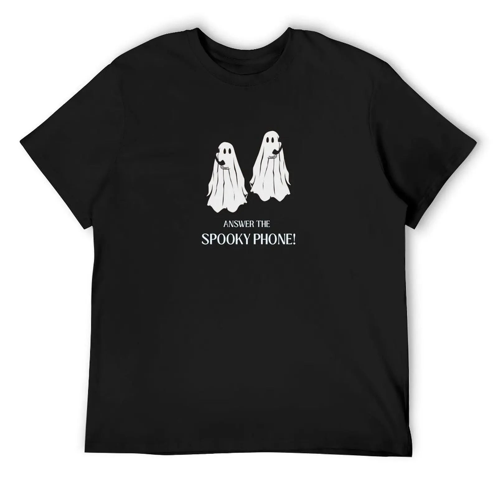 Answer the Spooky Phone! T-Shirt vintage t shirts sublime graphic t shirt vintage aesthetic clothes Men's t-shirts