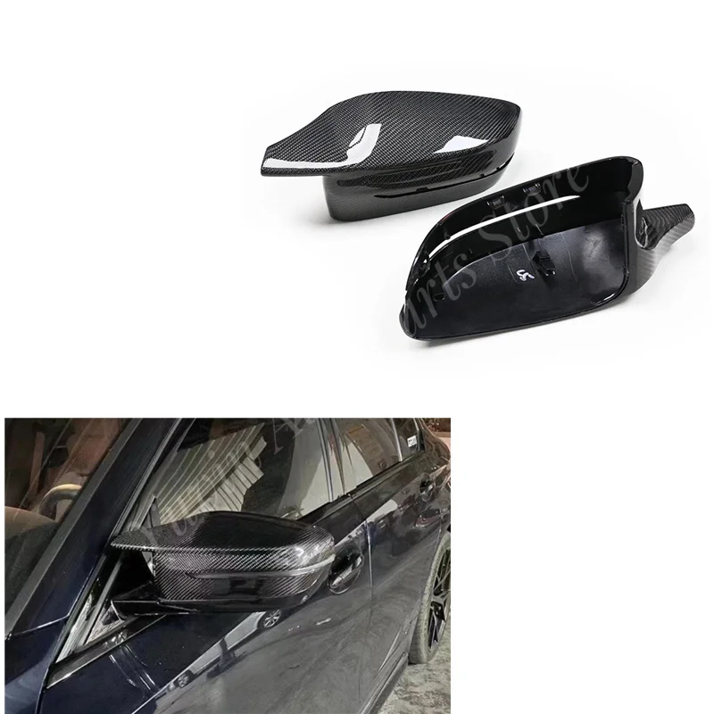 M3 M4 Style M Look Carbon Fiber for BMW 3 4 5 7 8 Series RHD 2016+ G30 G38 G20 G28 G11 G12 G14 G15 G16 G22 G23  Mirror Cover