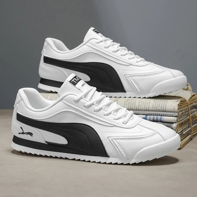 

Popular Autumn Lightweight Fashionable Mens Casual Shoes Odor Resistant Low Cut Sports Shoes Outdoor Soft Retro Walking Shoes