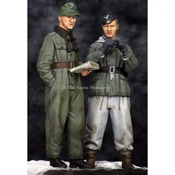 Modelo de soldado blanco de resina fundido a presión a escala 1/35, necesita colorear manualmente, envío gratis