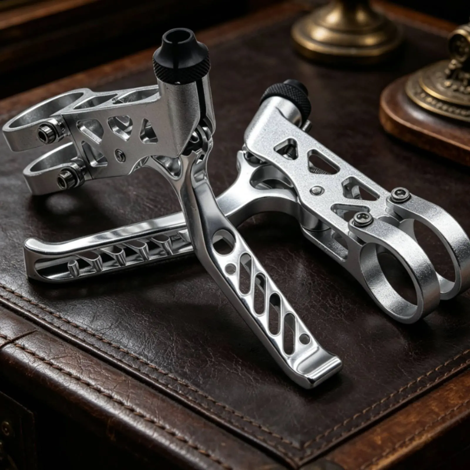 CNC Hollow Brake Lever Long-Lasting Cycling Accessory Transport Gear Easy to Install for City Commuting