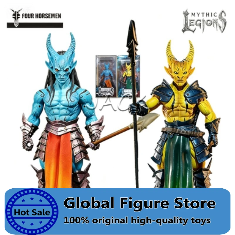 En Stock, Figura de Acción Coleccionable de Zazhar Azhar de Mythic Legion All-Stars, Escala 1/12, Original de Four Knights Studio, Ideal para Regalo