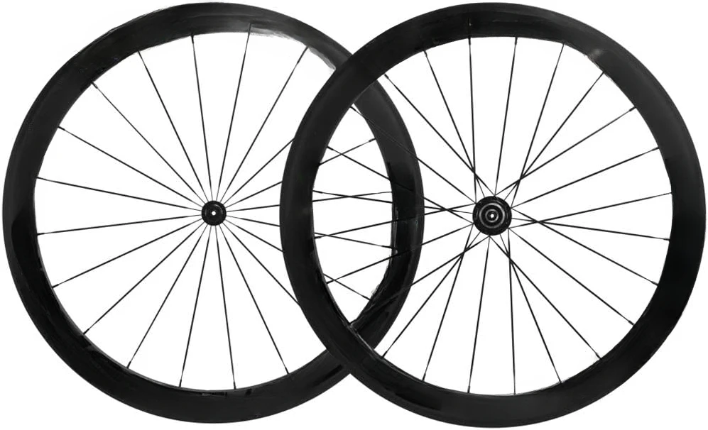 50mm Clincher Wheelset 700c 23mm Width Cycling Racing Road Carbon Wheel Decal