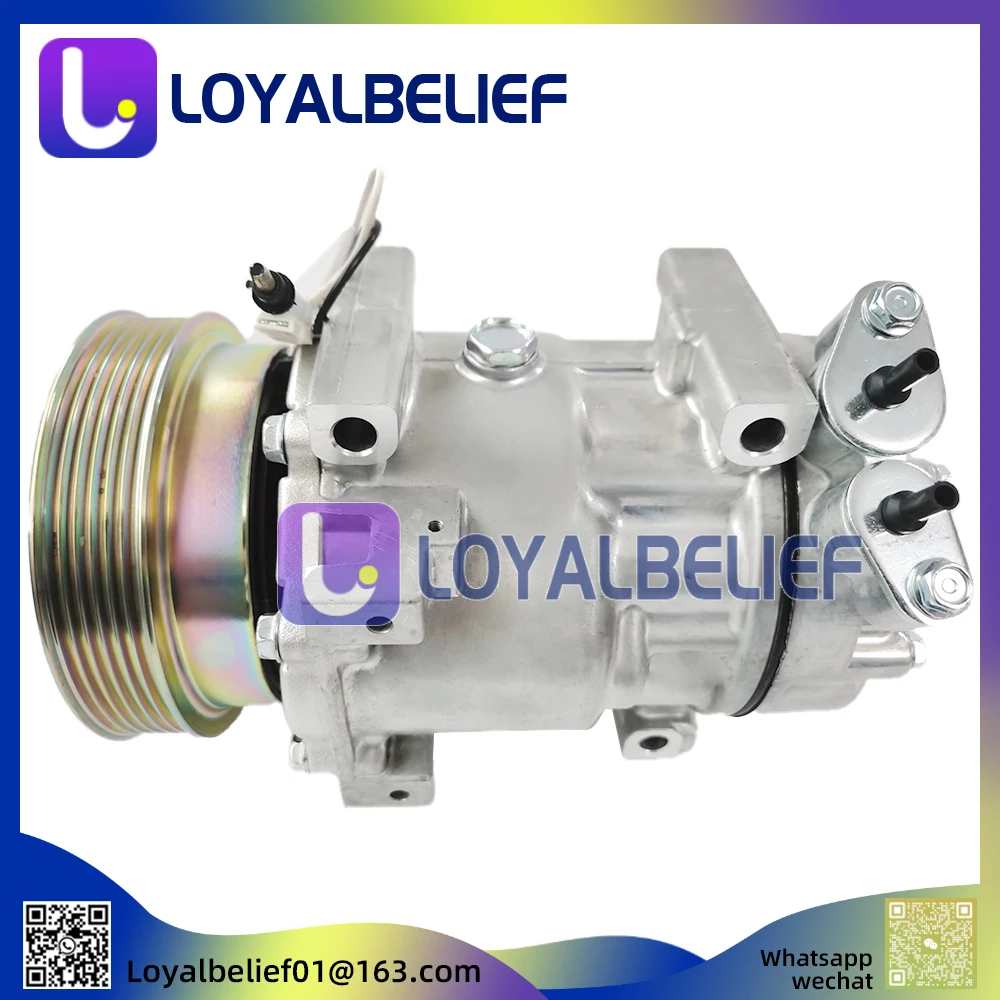 

SD7V16 AC Compressor For RENALT LOGAN 926000097R 926006229R 8200802608 8200603434 8200526884 8200781487 8200866440 6001548723