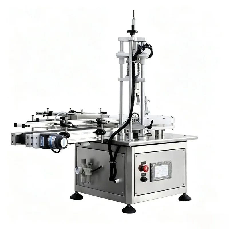 Customized Desktop Rotary Semi‑Automatic Liquid Filling Capping Sealing Machine High Precision for Glass Bottles