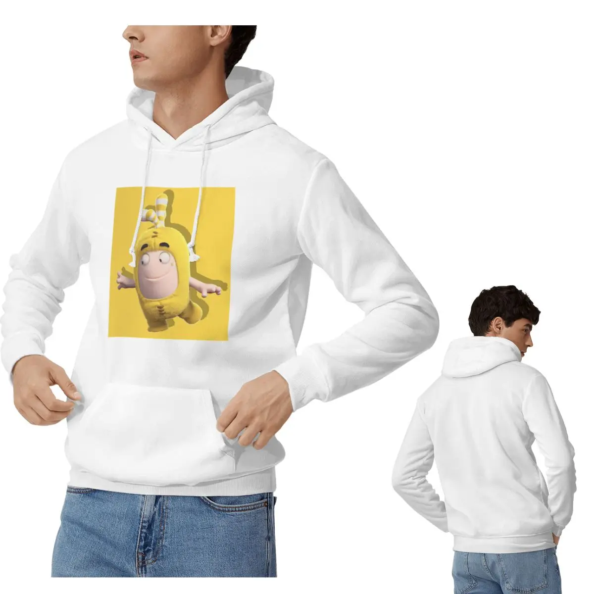 Милые толстовки с героями мультфильмов Oddbods (10) для мужчин и женщин, повседневные пуловеры, модная одежда с длинными рукавами, осень-зима