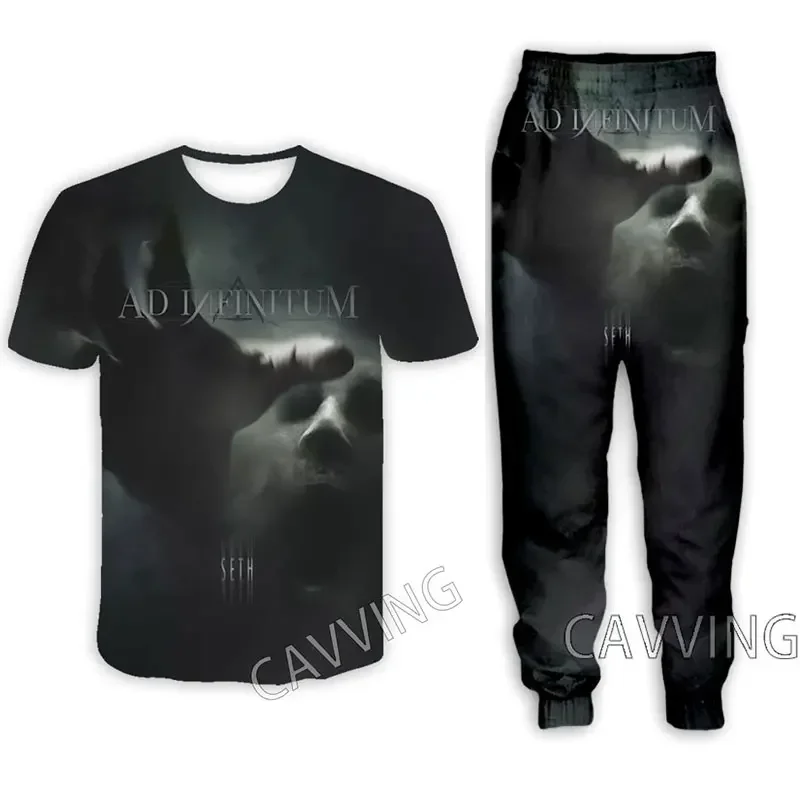 Ad Infinitum Rock   3D Print Casual T-shirt + Pants Jogging Pants Trousers Suit Clothes Women/ Men's  Sets Suit Clothes