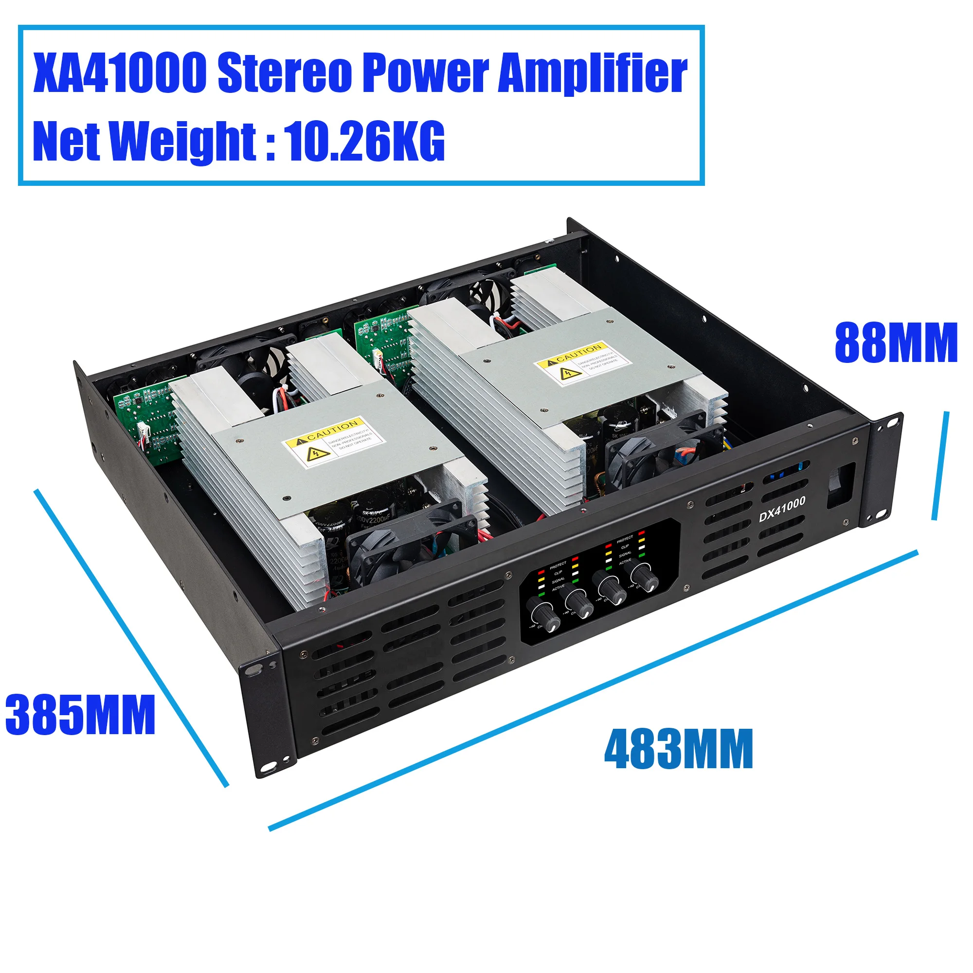 Leicozic 1000W Power Amplifier Professional 1000W 2 Channel / 4-Channel Amps Stereo Audio Amplificador XA41000 XA21000 Pro Audio