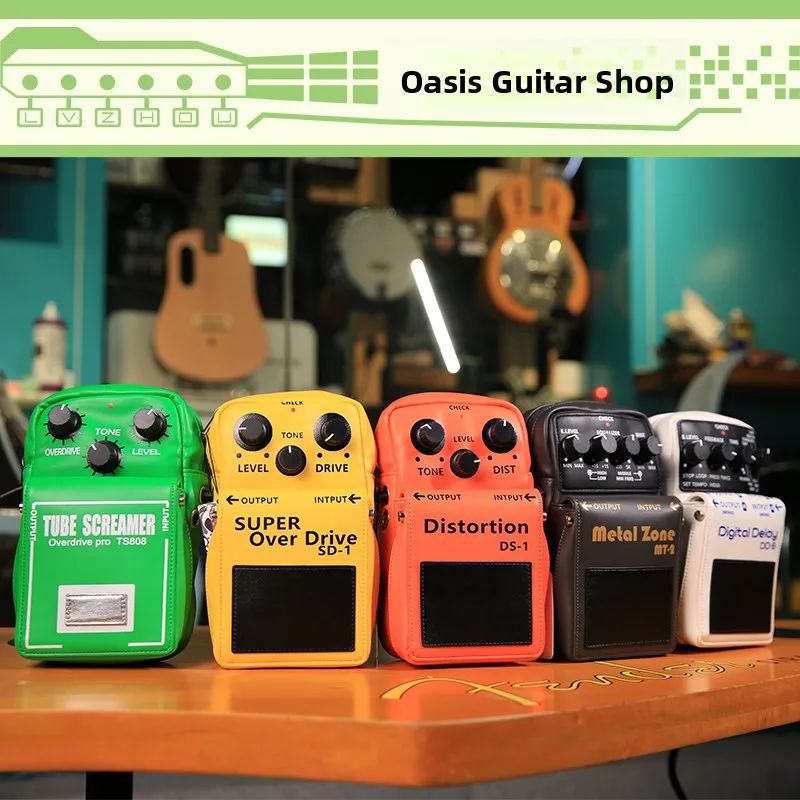 

Overloaded Guitar Pedal Delay Effect Single Blo Effect Bapa Crossbody Bag Guitar Accories Instrument Bag