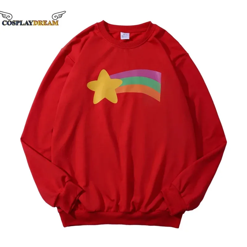 Kostum Cosplay Anime Gravity Falls Y697TD2R Mabel Pines Cosplay Seragam Bisbol Sweater Dewasa Pria Halloween