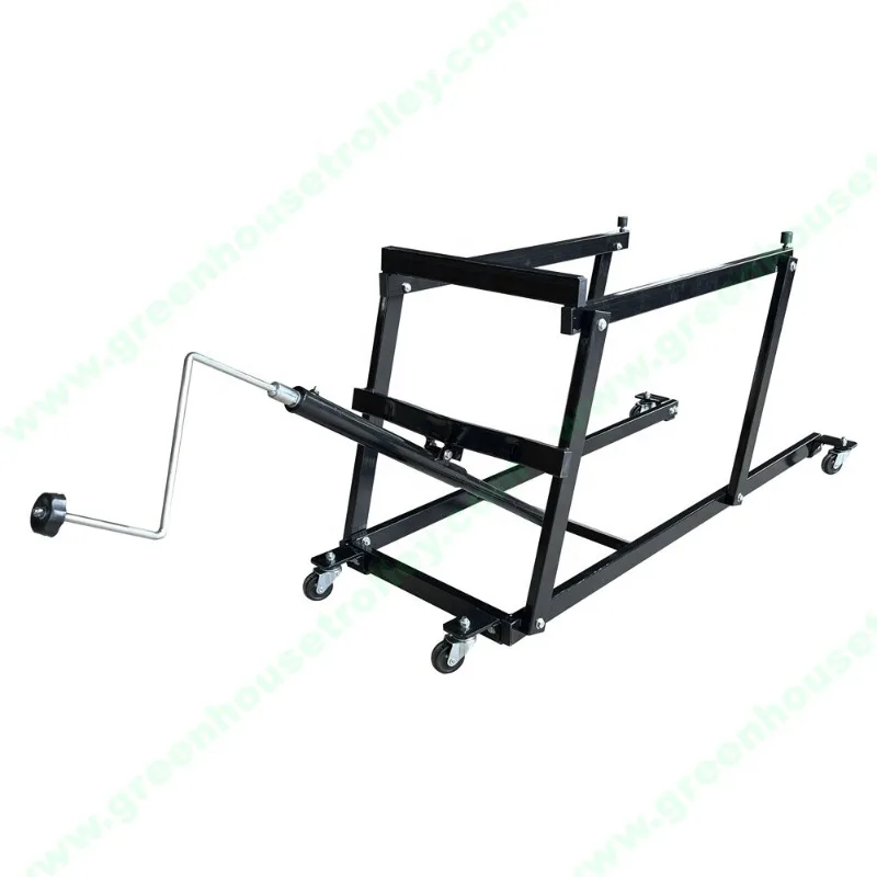 Snowmobile toboggan lifts and motorcycles and levers, long track work brackets with jacks