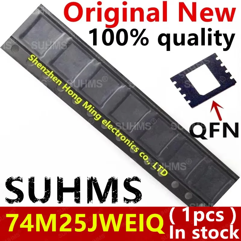 (1piece)100% New W74M25JWZEIQ W74M25JWEIQ 74M25JWEIQ QFN-8 Chipset