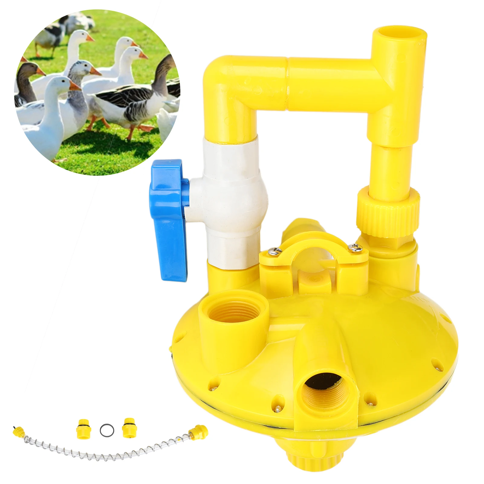 Professional Water Pressure Regulator For Poultry Chicken Drinking Farm Water EquipmentBoutique Pressure Regulating Valve