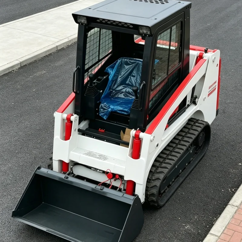 

Customized Skid Steer Shovel, New Mini Loader, Skid Steer Loader Special Equipment for Orchard Fertilizing and Transportation