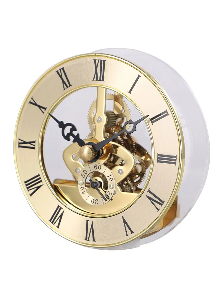 86MM Quartz Clock Inserts Movement R/////////////////////bers DIY Parts Gold Trim Repair Replacement Accessories