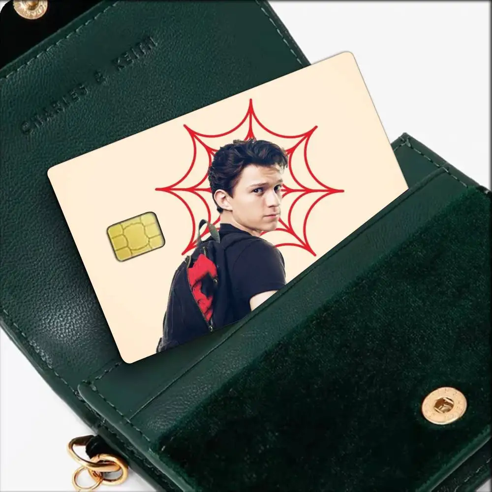 Tom Holland Waterproof Film Skin Cover Credit Card Stickers Debit Front Bank Bus Pass