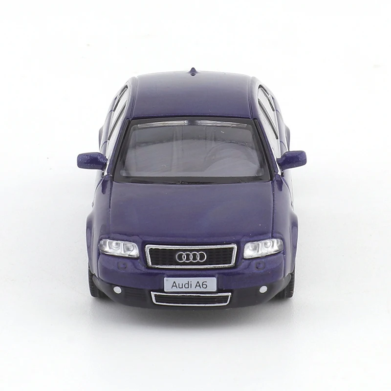 XCARTOYS 1/64 Audi Second-generation A6 Dark Blue Car Alloy Toys Motor Vehicle Diecast Metal Model Kids Xmas Gift Toys for Boys