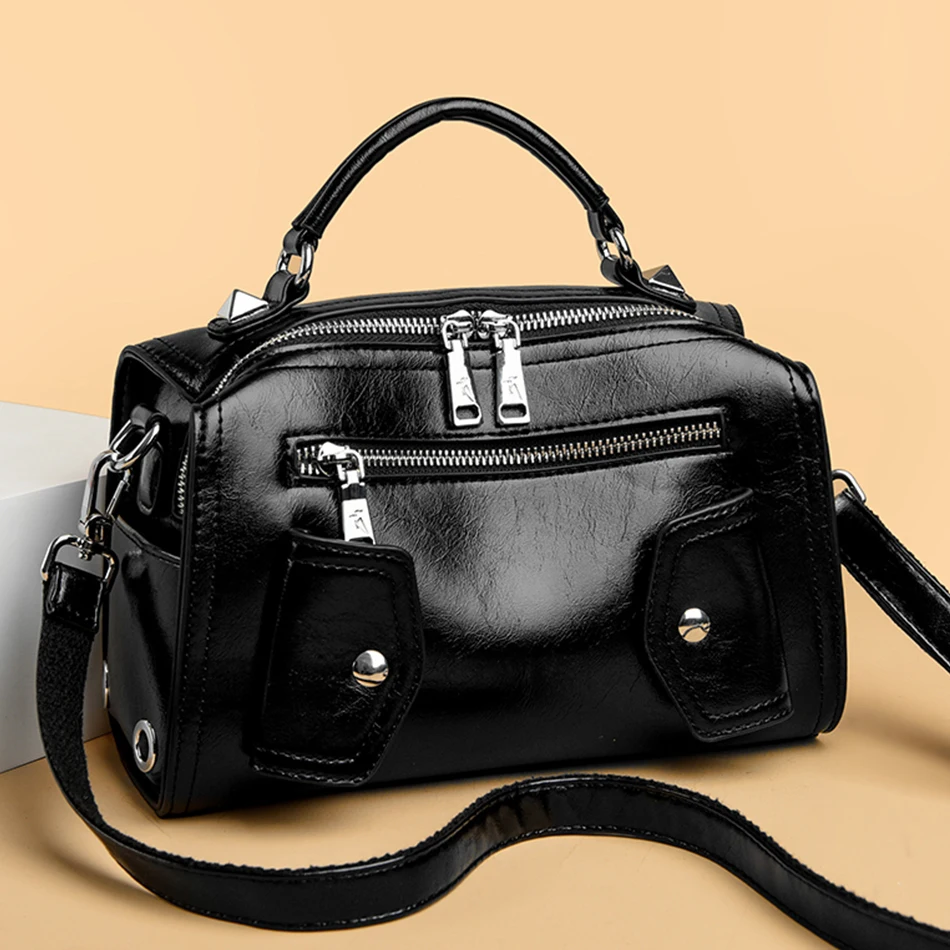

Luxury Designer Crossbody Messenger Sac Casual Shoulder Bags for Women Purses and Handbags High-quality Pu Leather Tote Bag Sac