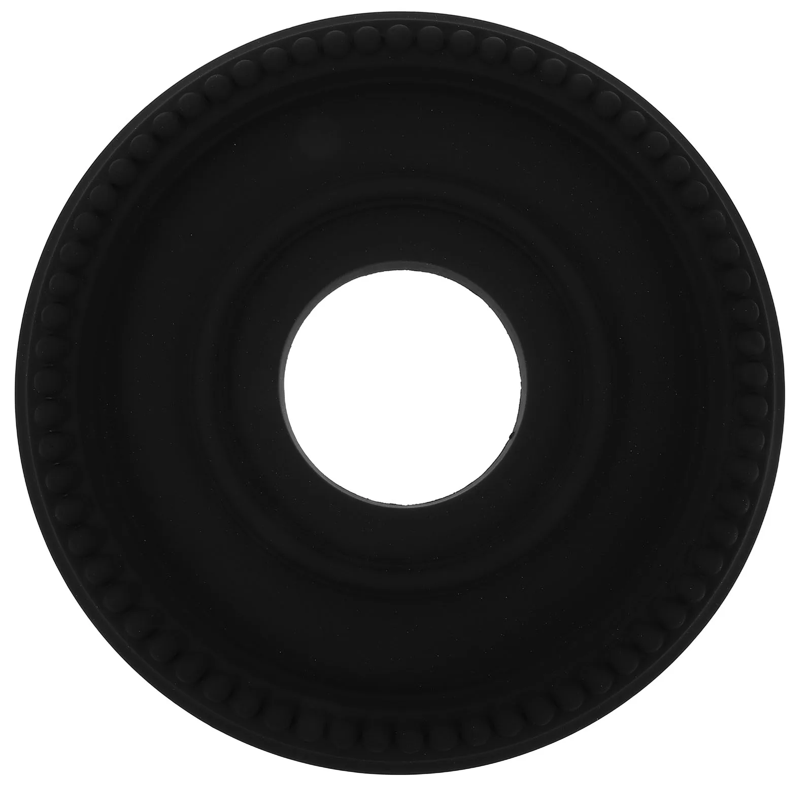 

European Style Ceiling Light Canopy Plate Pu Material Easy Install Round Base Living Room Study Lighting Fixture Cover