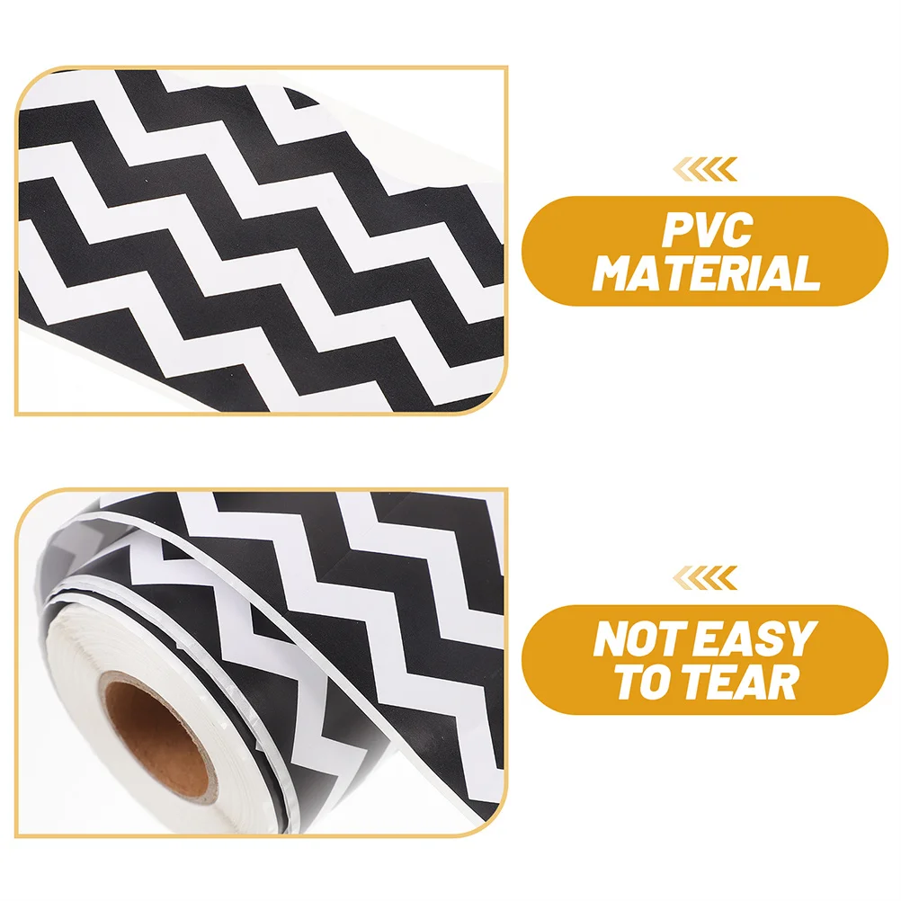 

2 Rolls Bulletin Board Strips Border Decorative Classroom Decorations Chalkboard Blackboard Sticker Paper