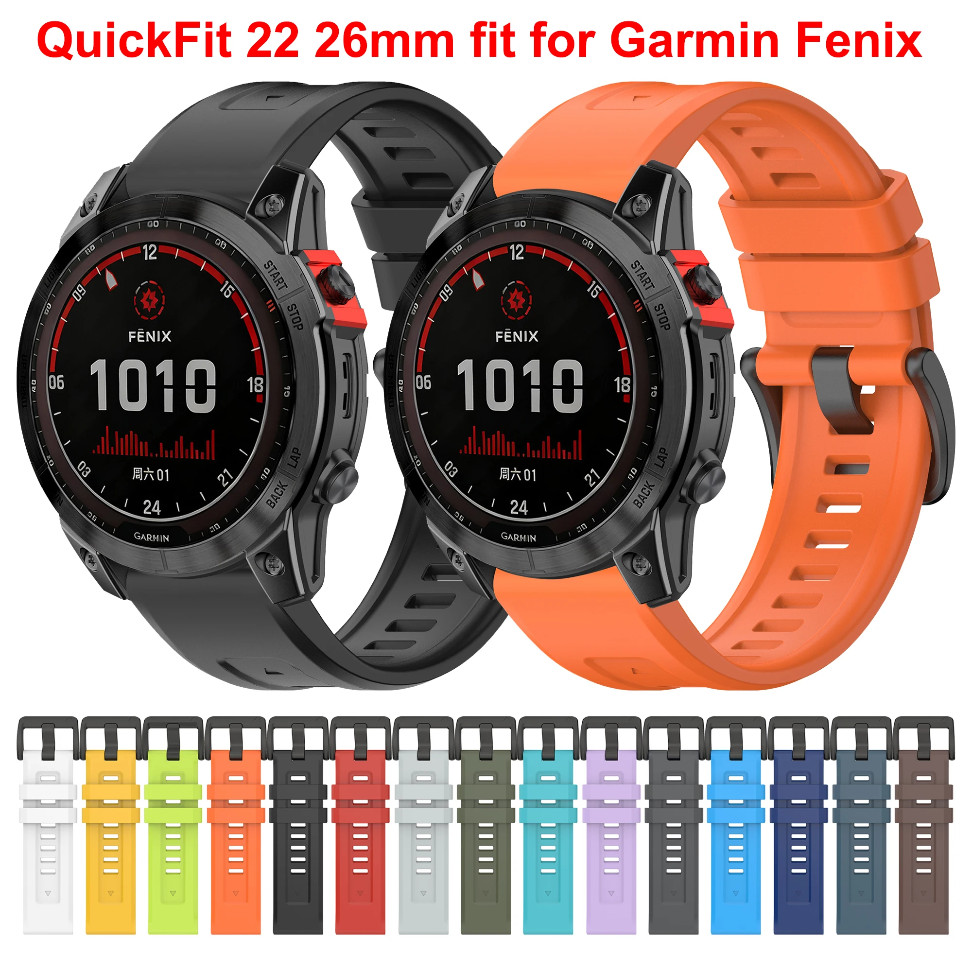 Für Fenix 7 7X Pro Solar Uhr QuickFit 22mm 26mm Armband für Garmin Fenix 5 5X 6 6X Pro 7 7X 8 Epix Pro 965 955 Enduro 3 2 Correa
