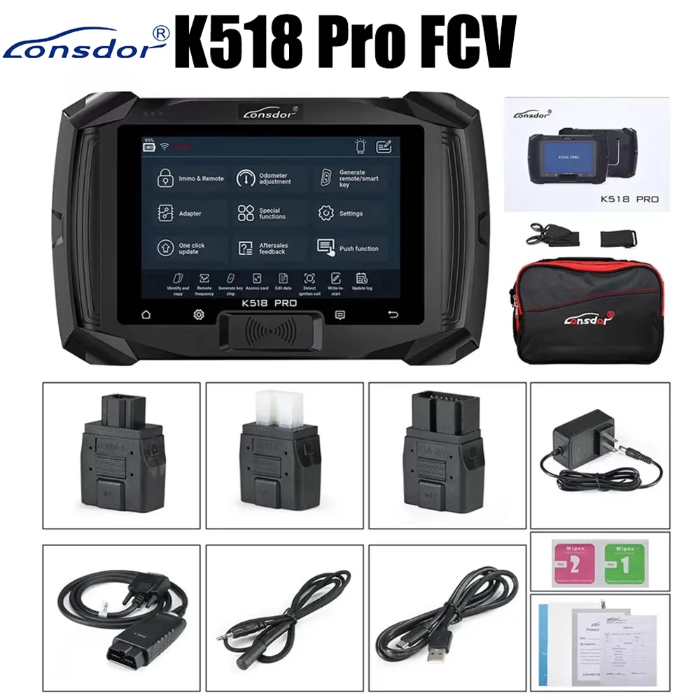 Lonsdor K518 PRO FCV K518PRO Version (Free Combination Version) All-in-One Key Programmer 5+5 Car Series Free Use Full Functions