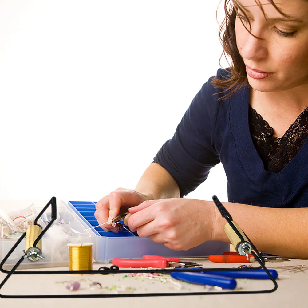 

Машинка для изготовления браслетов своими руками: станок для плетения браслетов из нержавеющей стали и дерева, инструмент для создания браслетов ручной работы, принадлежности для рукоделия, бусины, веревка