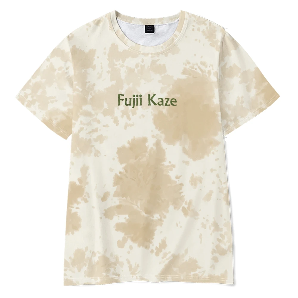 Fujii Kaze T-shirt I Prema U Tie Dye Tee Summer Unisex 2026 3D Print Short-sleeved Casual Design Tee