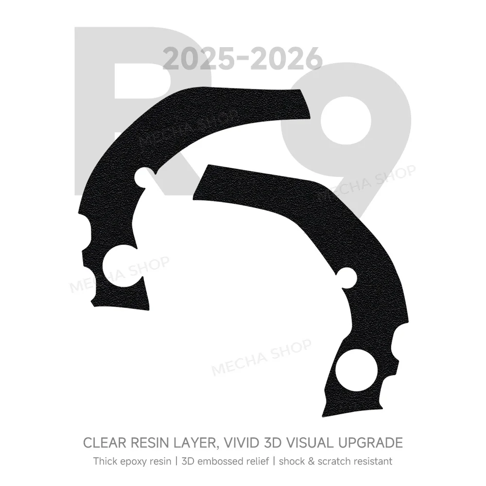 For R9 2025-2026 Icon Blu Tank Pad Protection Sticker Motorcycle Accessories Kit