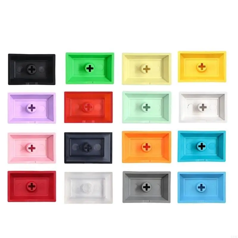 Blank Keycaps Replacement for Mechanical Keyboard DSA Keycap Blank 10 Pieces of 1.5U Height