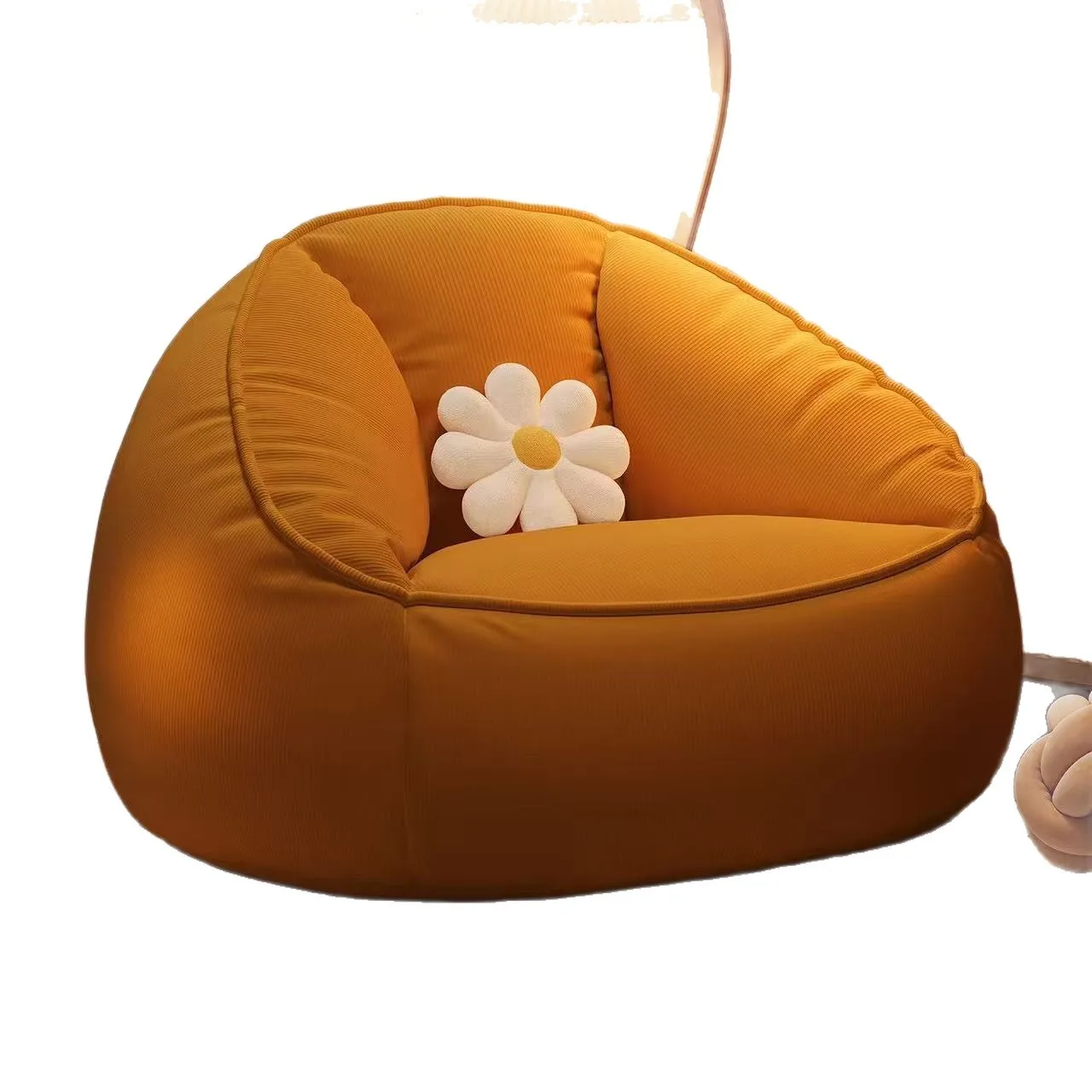 Popular lazy sofa high-density sponge living room adult tatami small apartment sleeping bean bag sofa chair