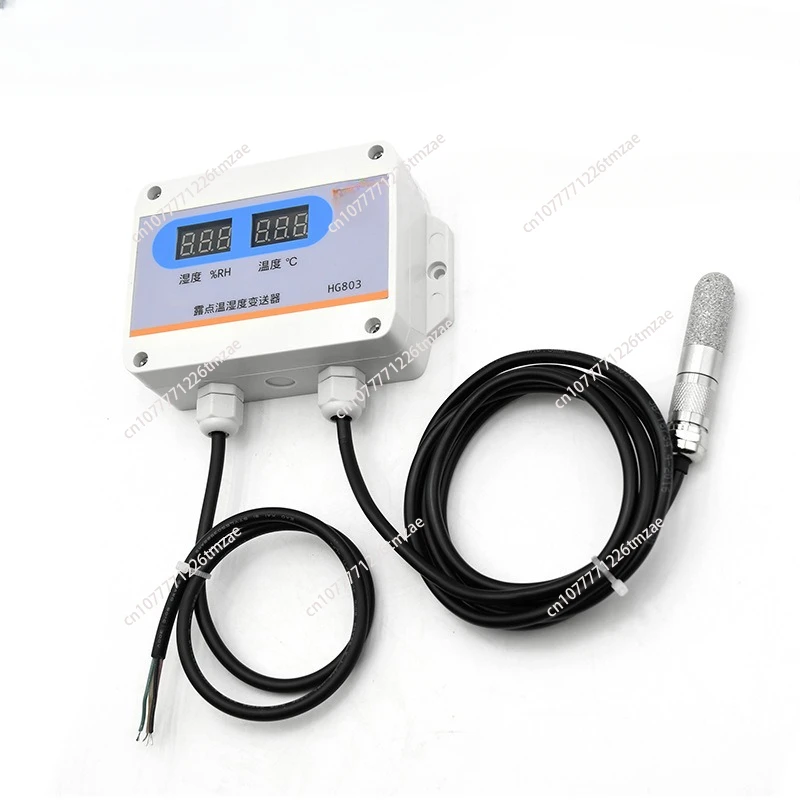 Temperature and Humidity Meter 4-20mA Analog Temperature and Humidity Transmitter Farm Temperature and Humidity Detector