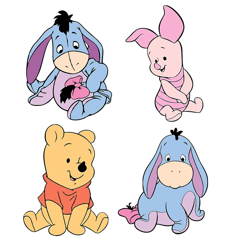 Lovely Winnie The Pooh Baby Eeyore Piglet Cutting Dies Disney Cartoon Diecut New 2022 Die for DIY Scrapbooking Paper Card Crafts