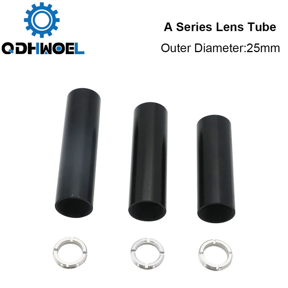 QDHWOEL A Series CO2 D.25mm เลนส์สําหรับ D20 F50.8/63.5/101.6 มม.เลนส์ CO2 ตัดเลเซอร์แกะสลักเครื่อง