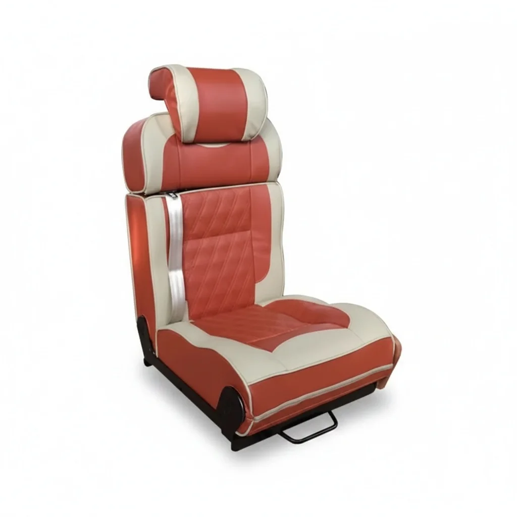 

AutoLiuma L006S Customizable Leather Folding Flip Bed RV Campervan Motorhome Adjustable Comfort Backrest Modified Car Seat