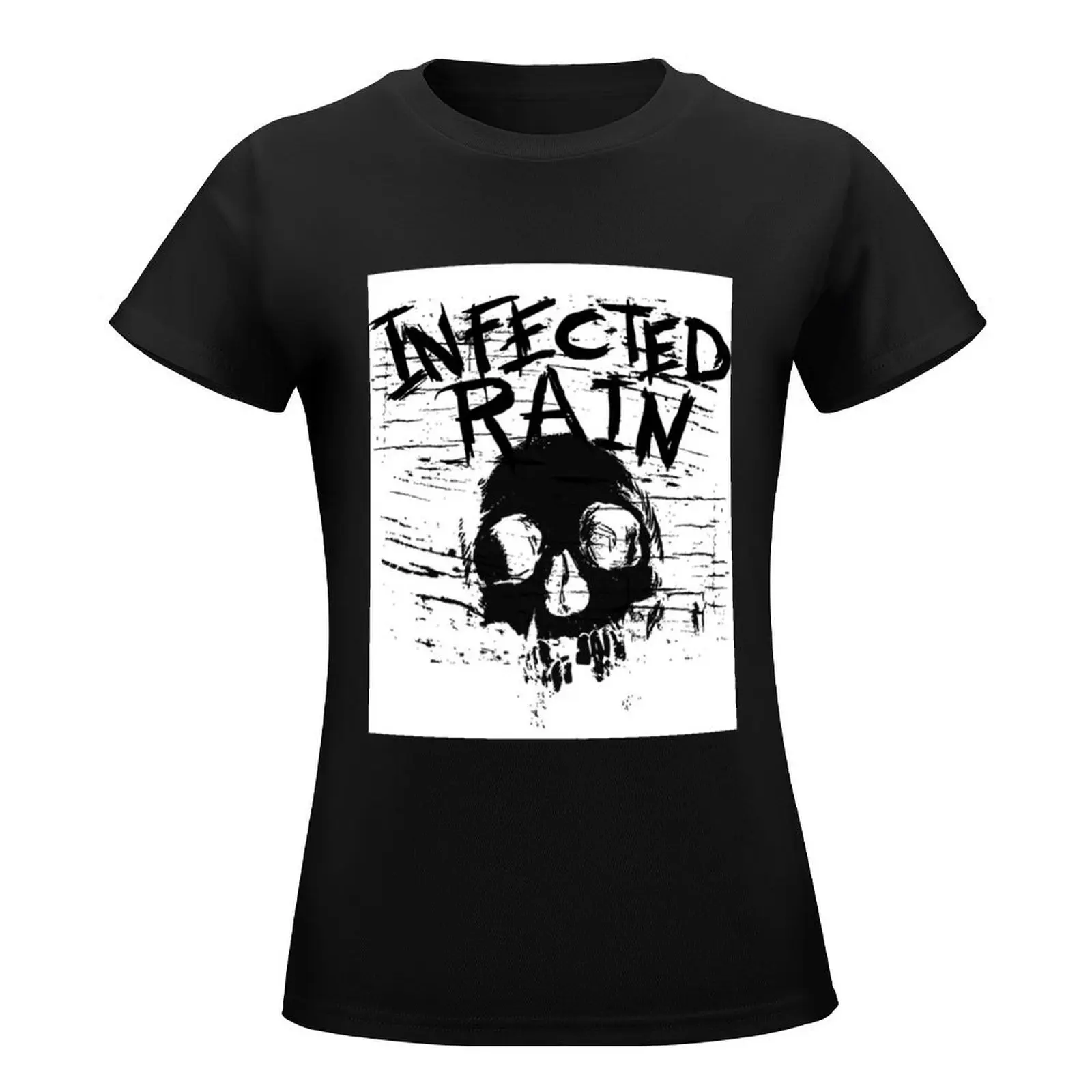 Infected Rain sksks T-Shirt plus size tops Blouse Women's tee shirt