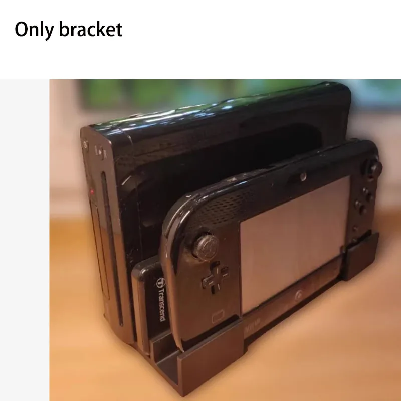 3D Printed WiiU Game Console Vertical Three in One Stand Accessory (Stand Only)