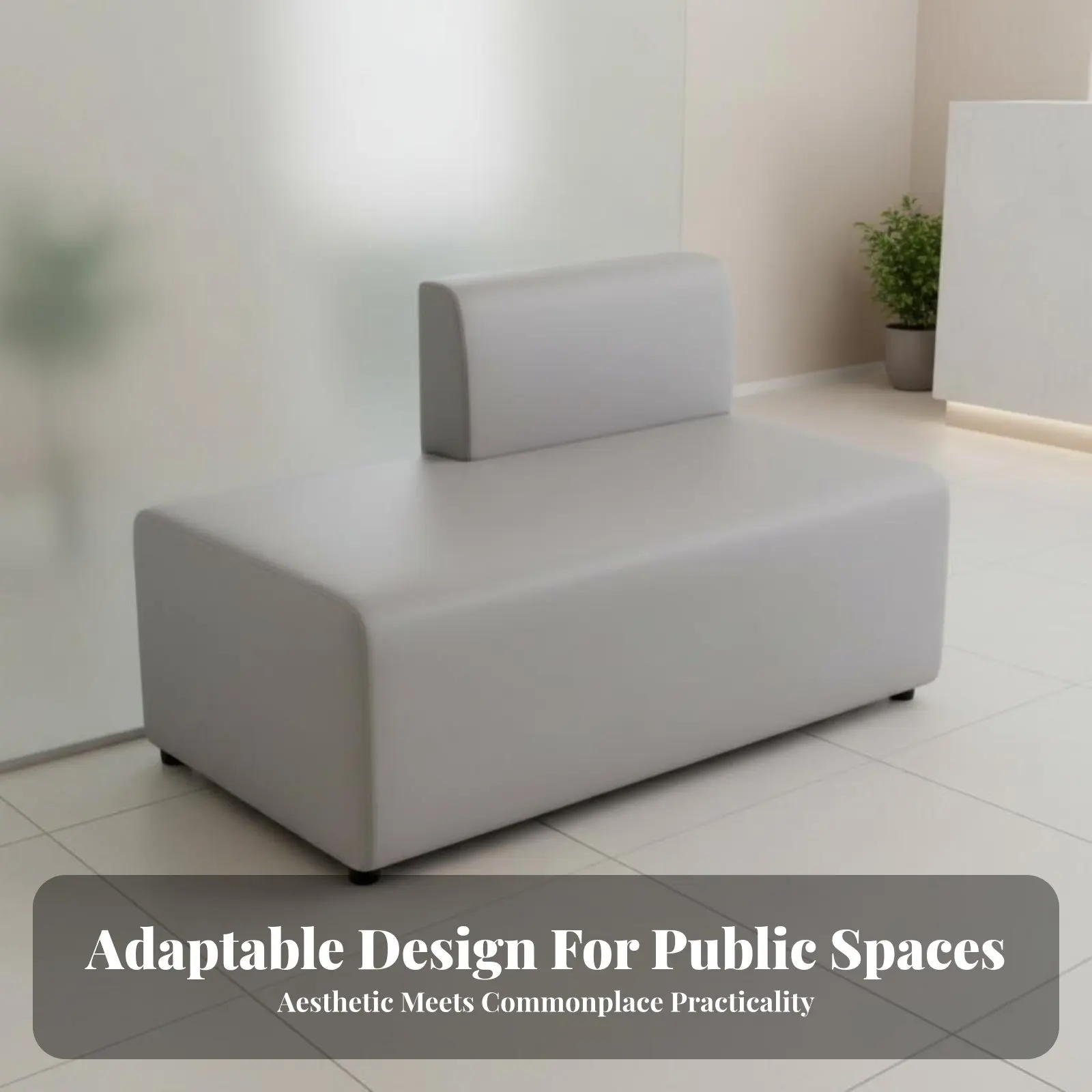 Sofá Seccional Curvo Configurable de Diseño