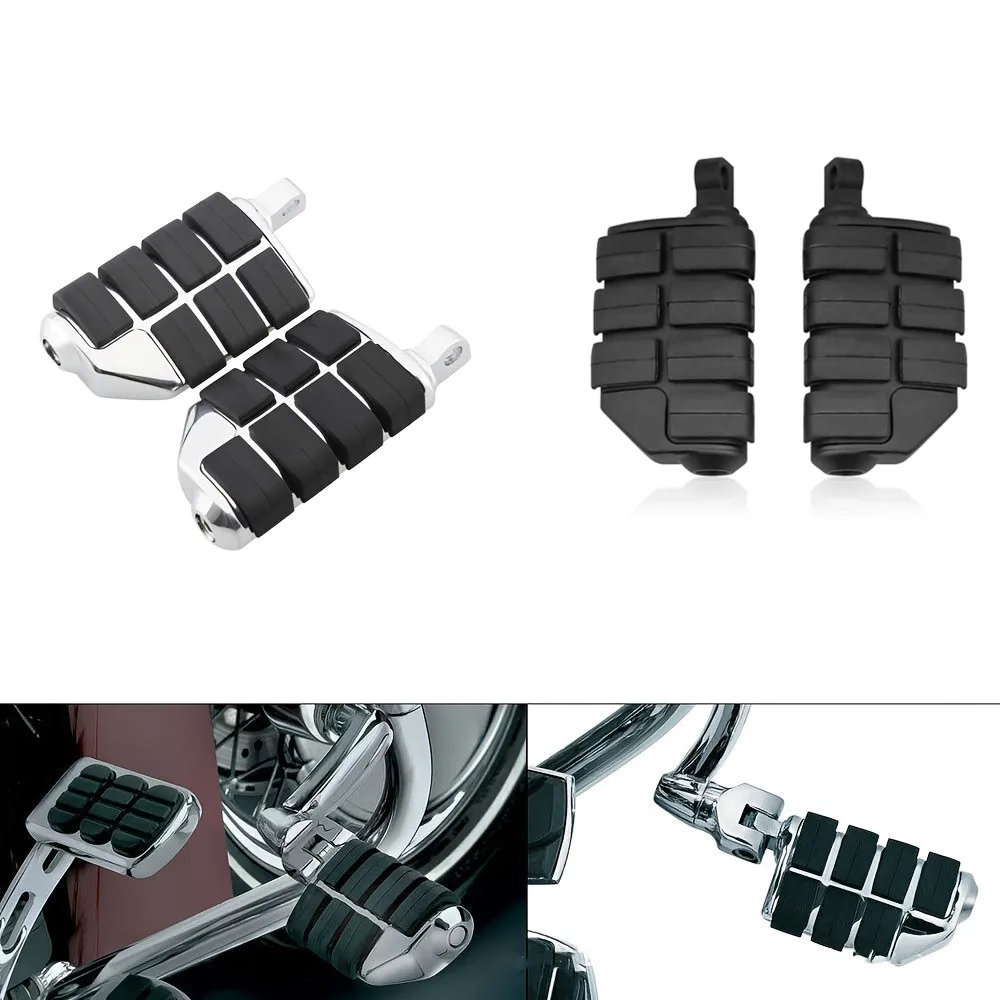 

Motorcycle Male Mount Foot pegs Footrest Pedal For Harley Dyna Softai Sportster XL 883 1200 Touring