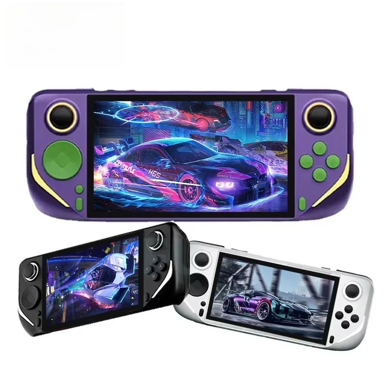 

Ye E6 Plus Handheld Game Player Linux+Android System 5-inch IPS Touch Screen Retro Classic Video Handheld Game Console R36S