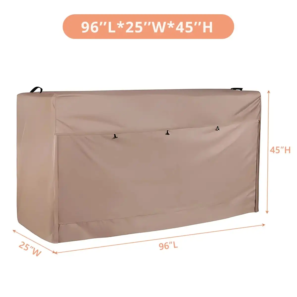 Outdoor Firewood Rack Cover Waterproof UV Resistant Log Storage Holder Protective Cover Dustproof Wood Stack Cover