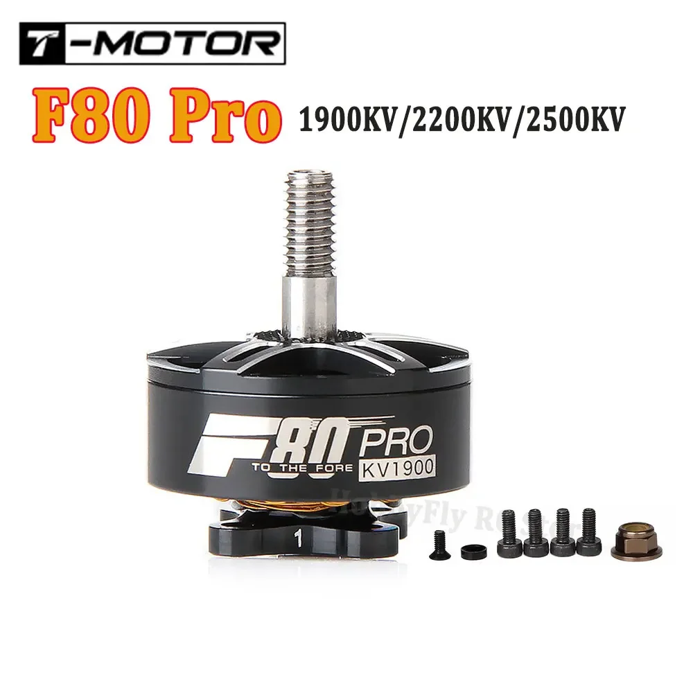 TMOTOR T-motor F80 PRO 1900KV/2200KV/2500KV FPV Brushless Electrical Motor for RC Models Drone 220 250 FPV Racing Frame