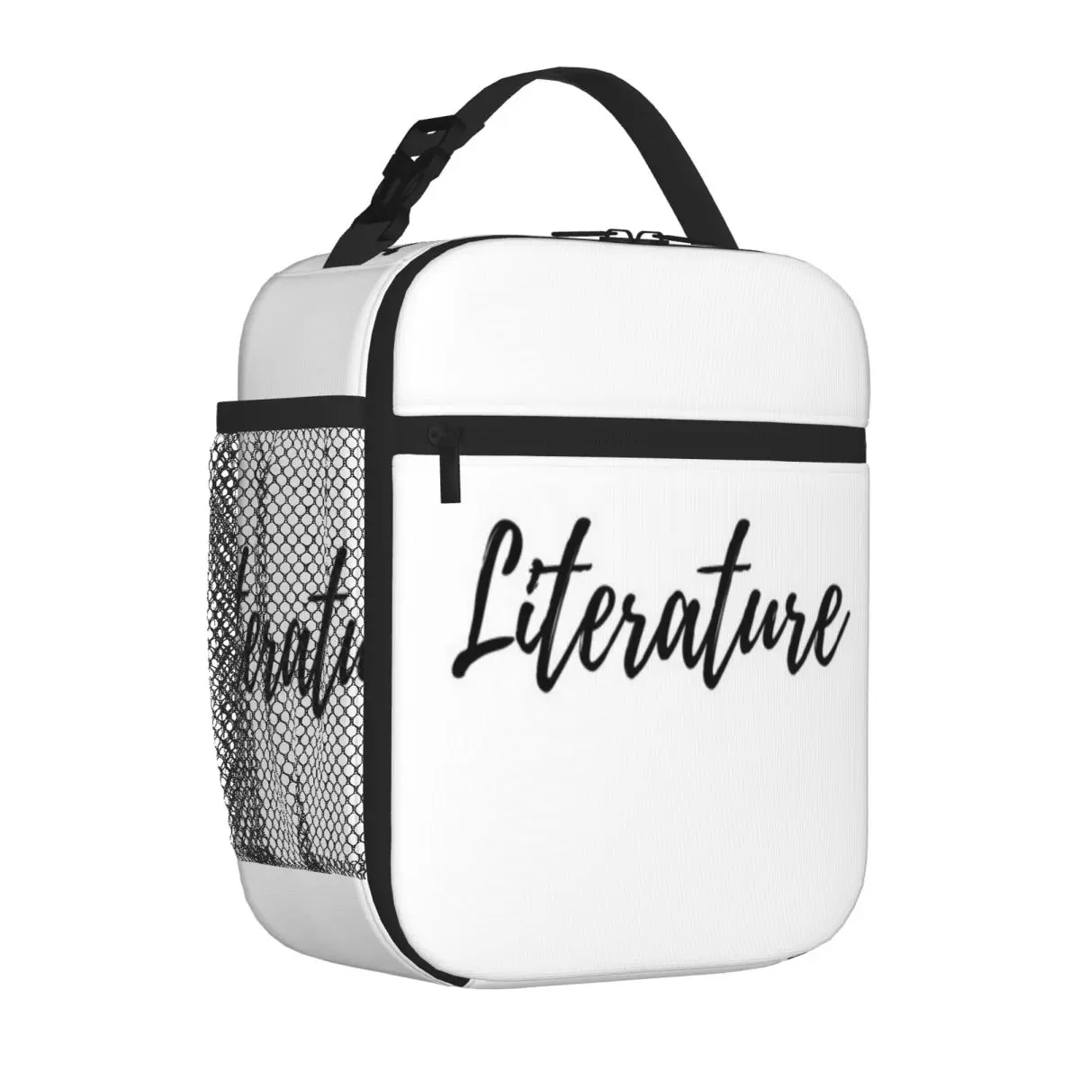 Bestselling Literature Graphic Shoulder Lunch Bag Open Air Meal Picnic Lunch Bag