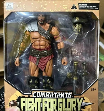 Auf Lager XesRay Glory Battle Gladiator, 1/12 Maßstab Antike Römische Schwere Rüstung Bewegliche Soldaten-Actionfigur Modell