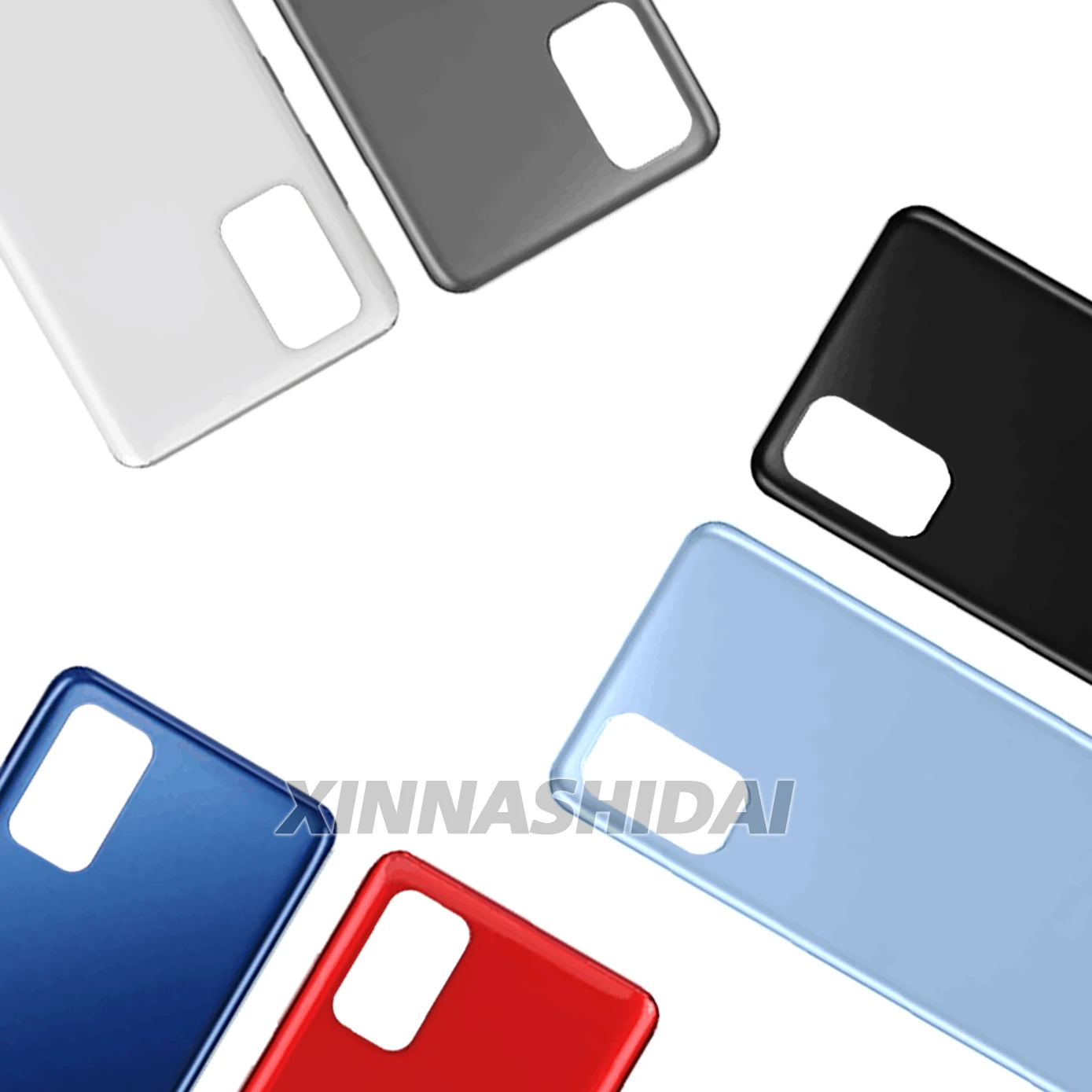 For SAMSUNG S20 Plus Battery glass Back Cover Rear with Frame lens For Galaxy S20 Plus G986B/DS G985 Cover