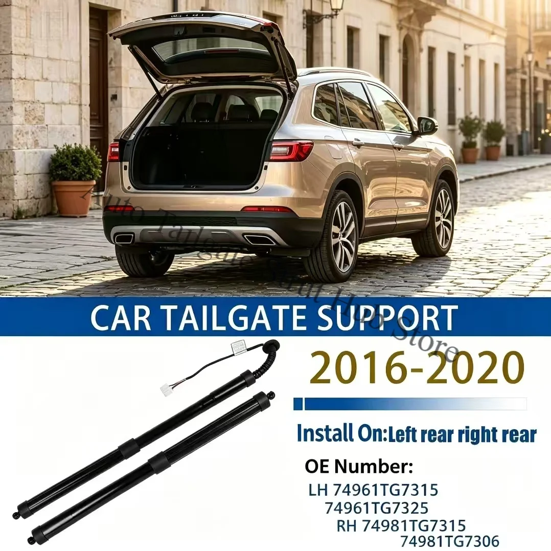 74961TG7315 74981TG7315 RH Tailgate Gas Spring Struts LH Tailgate Power Lift Supports For 2016-2017 YF5/6 Honda Pilot