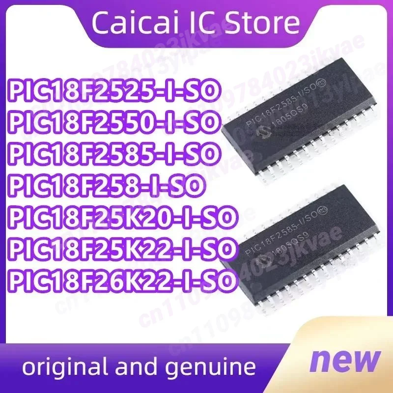 PIC18F258-I/SO PIC18F25K20-I/SO PIC18F25K22-I/SO PIC18F26K22-I/SO PIC18F2525-I/SO PIC18F2550-I/SO PIC18F2585-I/SO  1PCS