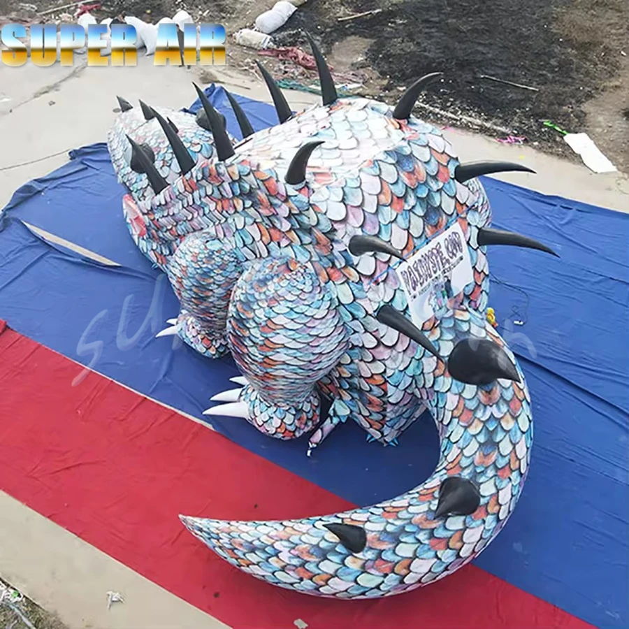 New production promotion nice inflatable dinosaur car inflatable giant toy for kids