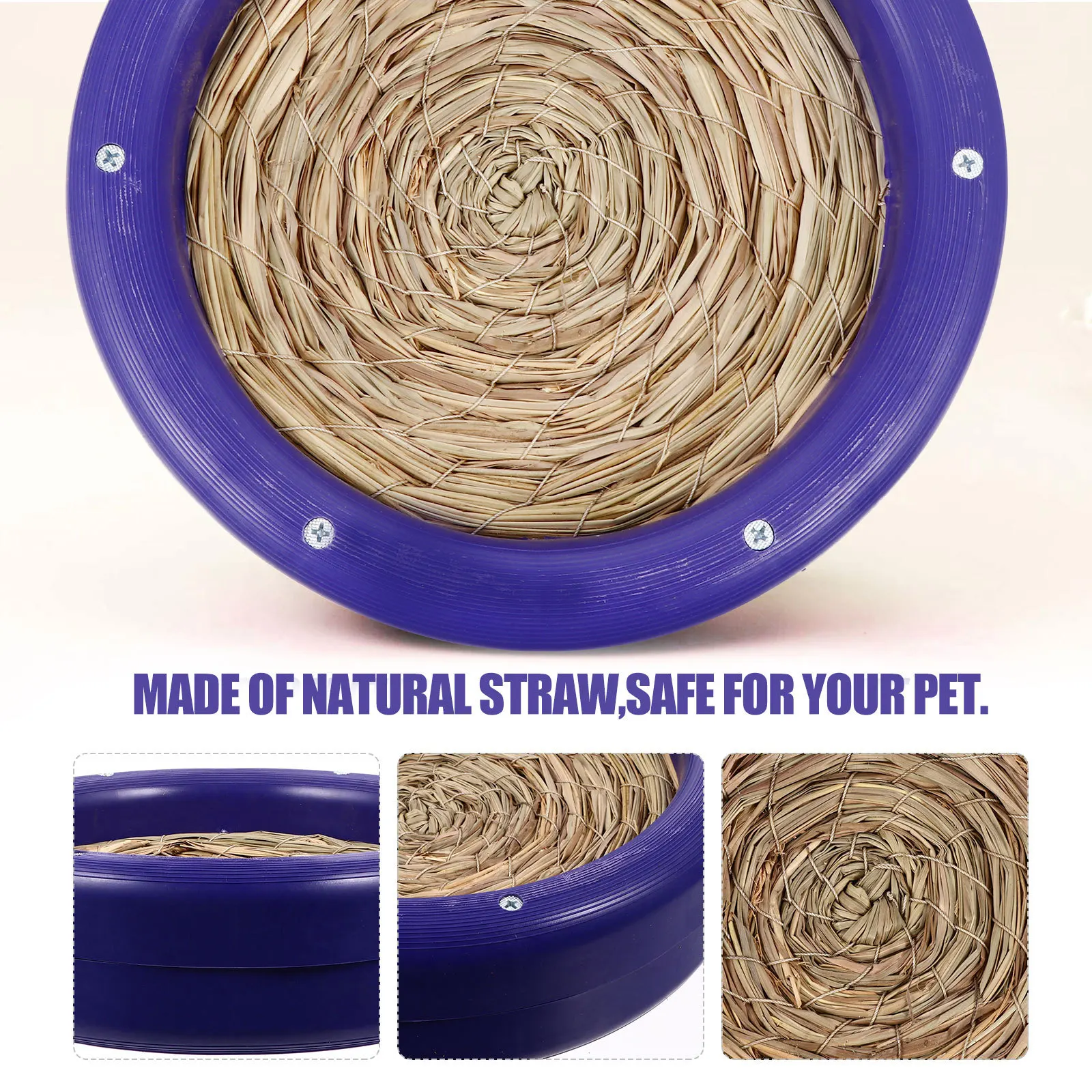 

Pigeon Accessories Hand Woven Birds Nest Creative Design Garden Balcony Decor Bird Nest Pigeon Accessories Pet Supplies