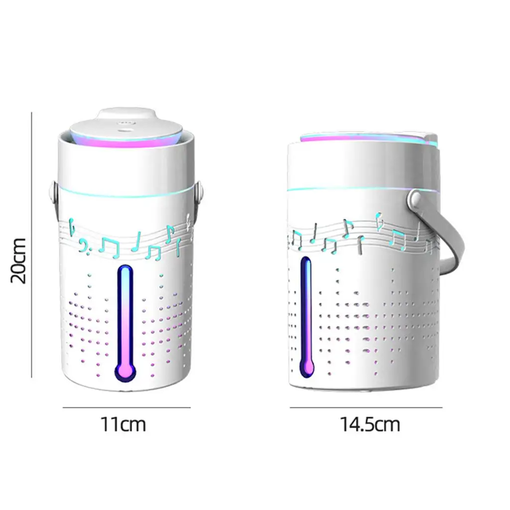 LED Essential Oil Humidifier เครื่องกระจายอากาศ Cool Mist Night Light